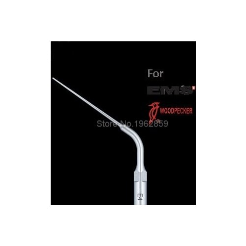 2pcs E4 Dental Ultrasonic Scaler Scaling Tips fit EMS Woodpecker UDS Handpiece Tip Tools