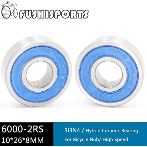 2Pcs High Speed Hybrid Ceramic Bearings Bicycle Hub Front Rear Hubs Wheel For MTB Mountain Bike Hubs Bearing