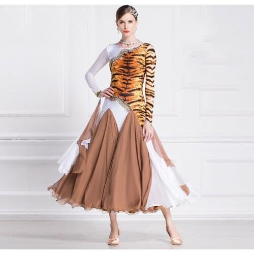 2020 News ballroom dress standard clothes for ballroom dancing ballroom dance competition dresses-B18254