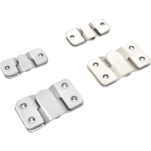 4pcs Heavy duty wall picture frame hanger Display hook Sectional sofa bed Interlocking Mount Bracket Furniture Connector Screw