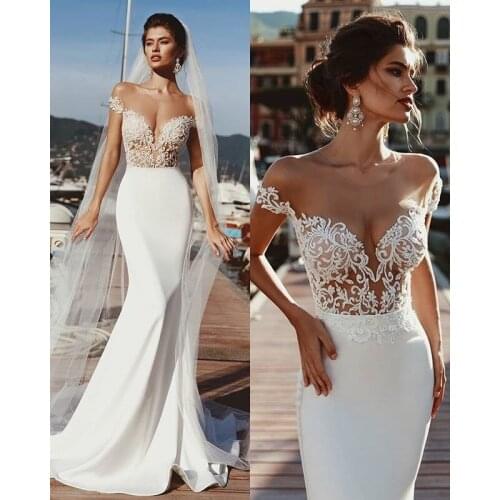 AHVIT White Lace See Through Sexy Women Dress Sleeveless Deep V Neck Off The Shoulder Fashion Elegant Maxi Dress YL2288