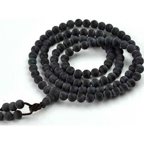 Natural Medicine Perot Bracelets for Women 108 Beads Round Crystal Multilayer Wood Bracelet Jewelry Accessories JoursNeige