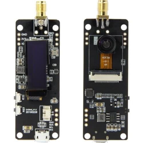 LILYGO® TTGO T-Journal ESP32 Camera Module Development Board OV2640 Camera SMA Wifi 3dbi Antenna 0.91 OLED Camera Board