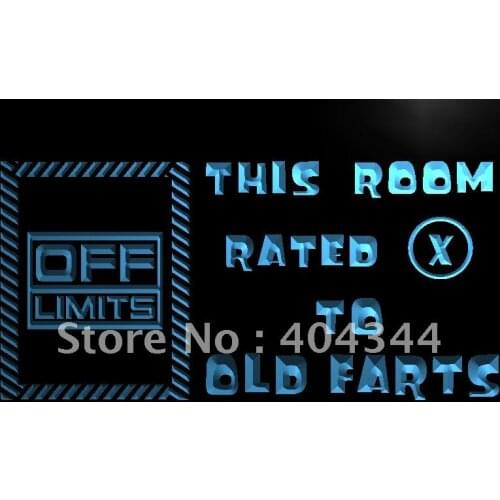 LK058- OFF LIMITS Spoof Room Games Bar LED Neon Light Sign home decor crafts