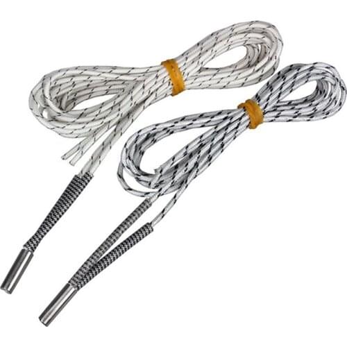 3D printer heater 12V24V50W heating rod high temperature hot end accessories 1 m 2 m 6*20