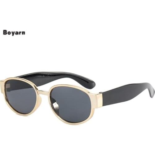 New 2021 Small Box Oval Sunglasses Fashion Sun Glasses Celebrity with Hip-hop Glasses Wholesale Women UV400 Square Plastic CE