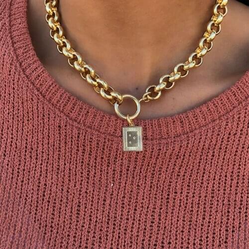 English DIY Name Fashion 2020 new letters Alphabet pendant necklace lady women females Chain Necklace For Women Men Jewelry