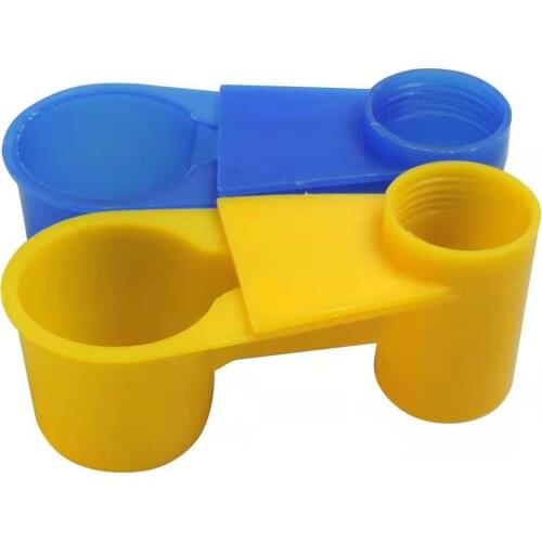 4 Pcs Plastic Birds Dove Drinker Bowl Quail Pigeon Portable Water Cups Bottle Bird Feeder Drinker Cup For Bird Feeder Tools