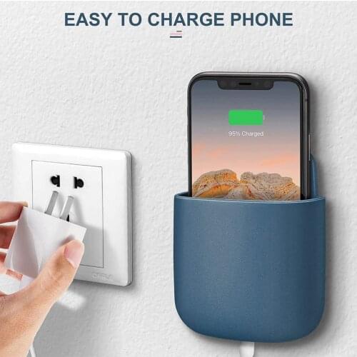 Hot Wall-Mounted Storage Box Remote Control Storage Box air Conditioning Remote Control TV Storage Box Phone Holder Wall mount