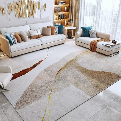 Modern simple light luxury carpet living room tea table big carpet floor mat bedroom thickened customizable floor mat