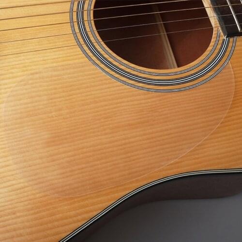 2021 Top Transparent Folk Acoustic Guitar Pickguard Anti-Scratch Classical Guard Plate Parts Droplets