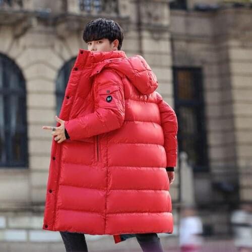 VROKINO Men's Long Down Jackets