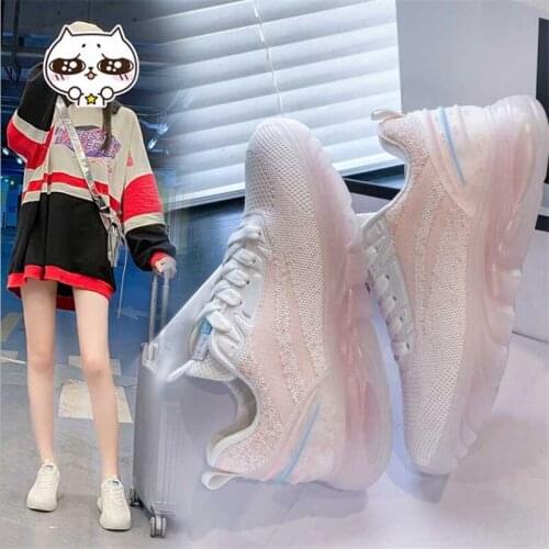 New Mesh Women Sneakers Breathable Flat Shoes Women Lightweight Sports Shoes Non-Slip Running Footwear Zapatillas Mujer Casual