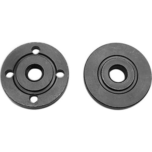 1 Pair Angle Grinder Inner Outer Flange Nut Accessory Thread Replacement Tools for 20mm and 22mm Bore Cutting Discs