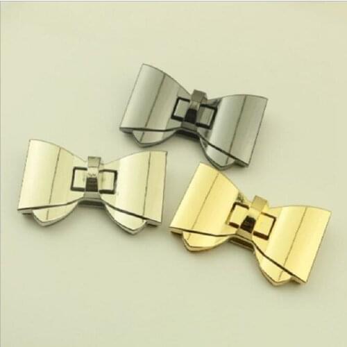 10 pieces / lot) DIY handbag decoration bow lock buckle repair hardware hardware accessories