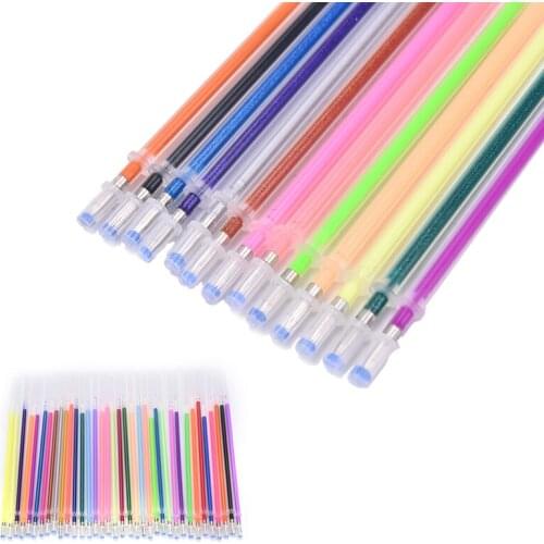 36 Colors Fluorescent Gel Pen ChildrenS Painting Writing Office Stationery Gift