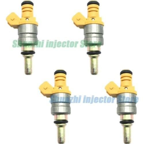 4PCS Fuel Injector Nozzle For Kia RIO 1.5L L4 1.6L L4 OEM 0K30E13250