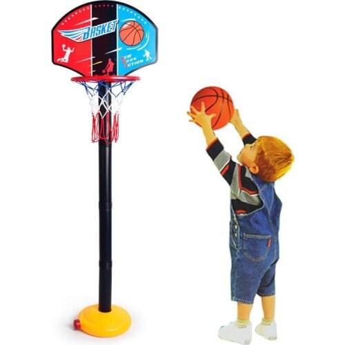 Kids Children Miniature Basketball Hoops Set Stands Adjustable with Inflator Toys Outdoor Sports Accessory 88 NSV775