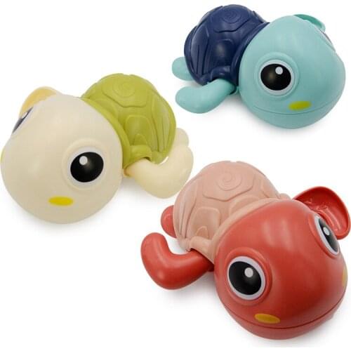 Baby Bath Toys Summer Bathroom Swimming Equipment Little Turtle Educational Toy for Kids Baby Plastic Duck