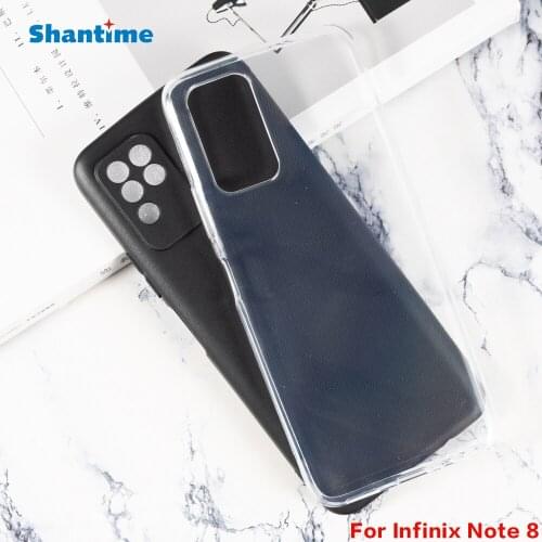 For Infinix Note 8 Gel Pudding Silicone Phone Protective Back Shell For Infinix Note 8 Soft TPU Case