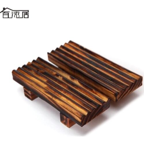 Ju soap holder soap handmade soap soap natural wood frame drop box of anti water solid wood bathroom articles for use