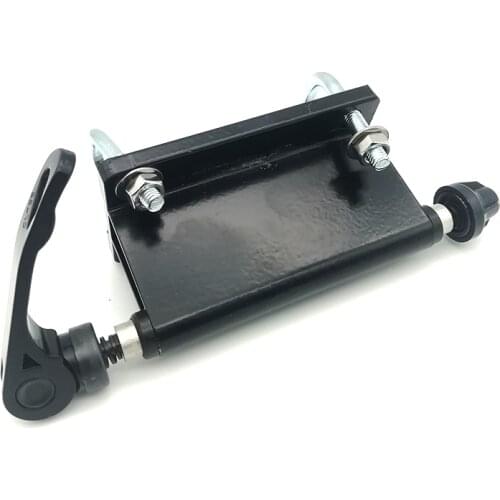 Bed Mount Rack Carrier Bicycle Block Fork Alloy Black Quick-release