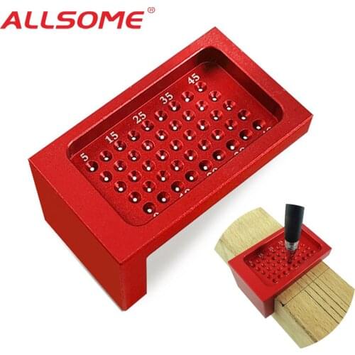 ALLSOME Aluminum Alloy L-type Ruler Measuring Tool Scriber Woodworking Carpenter Measure Hole Positioning Crossed Gauge Ruler
