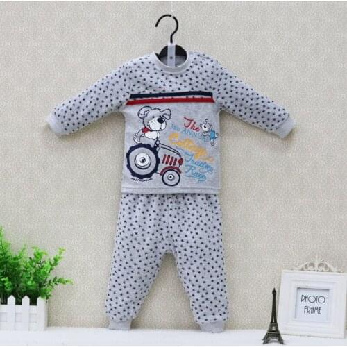 Fashion Childrens Outfits Sets Velour kids autumn clothes cute baby boys clothing child costume green material suits