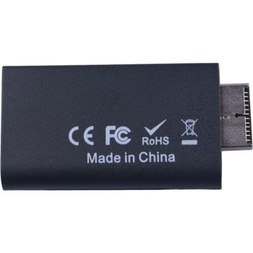 For PS2 to HDMI-Compatible Video Converter Adapter Cable HD with 3.5mm Audio Output game To HDMI-Compatible Connector for HDTV