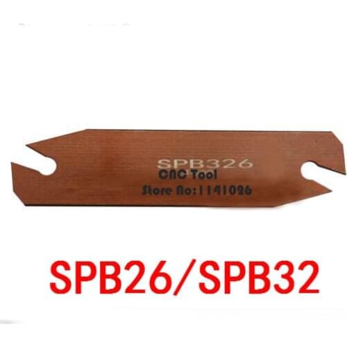 SPB26-2/SPB26-3/SPB26-4/SPB26-5/SPB32-2/SPB32-3/SPB32-4/SPB32-5/SPB32-6 Part Off Blade Cutting tools,Part Blade Lathe Tools