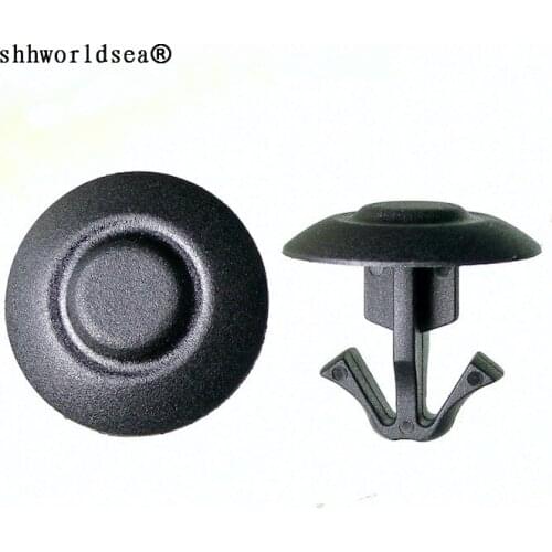Shhworldsea car plastic fasteners Engine cover insulation pad for mitsubishi