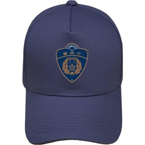 Japan Tokyo Police Department Baseball Caps Men Women Japanese Police Hats Cotton Unisex adjustable Cap