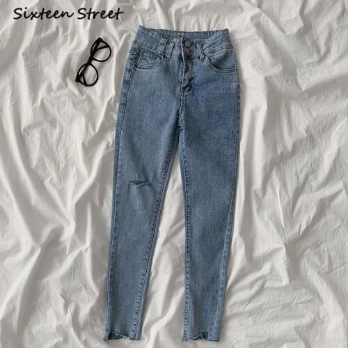 High Quality Jeans Woman Summer Korean Style Pencil Pants Vintage Streetwear Y2k Pants High Waisted Jeans Clothes for Women