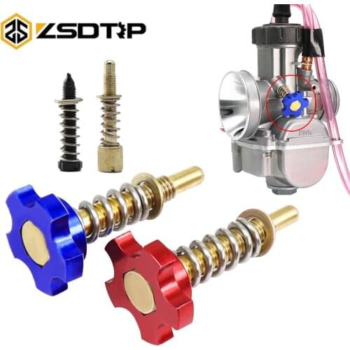 ZSDTRP Motorcycle Idle Air/Fuel Easy Adjusting Screw for PWK Carburetor