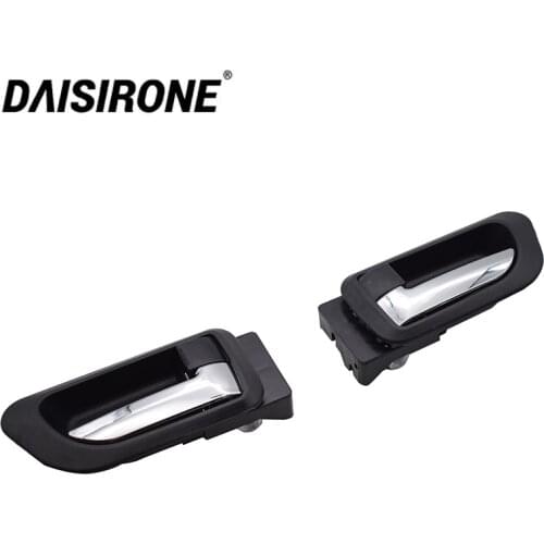 2PCS/Set Black Interior Door Handles Inner Inside Door Armest for GREAT WALL HOVER H5 HAVAL H3 H5 GWM X200