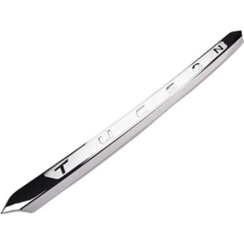 ABS 2015 2017 parafor Hyundai Tucson Chrome Front Hood, Chrome Front Hood, moulding cover TRIM bar garnish MeSH