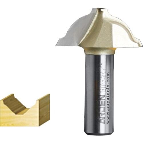 Woodworking Door Edge Cove Groove Arden Router Bit - 1/2*3/4 x 19.05 mm " Shank - Arden A0409198