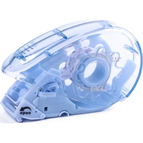 Washi Tape Dispenser Tape Cutter Mini Handheld Masking Tape Dispensers DIY Handmade Tools, Green Blue Pink Black