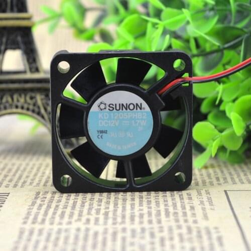 FOR SUNON Jianzhan KD1205PHB2 12V 1.7W 5015 Inverter chassis fan Industrial fan