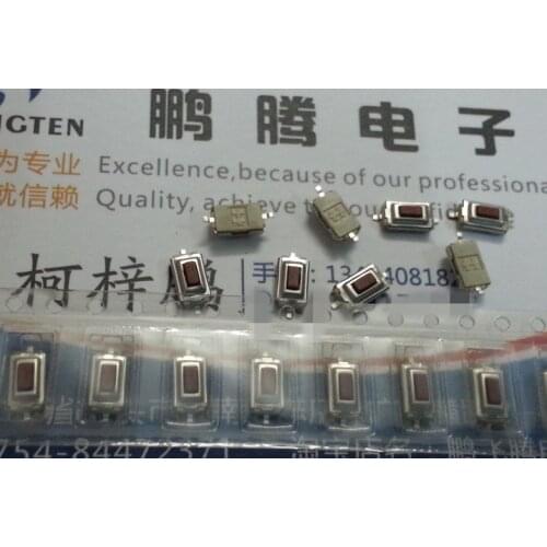 20PCS/lot Imported South Korean touch switch SMD 2-foot small button touch button 3*6*2.5mm red