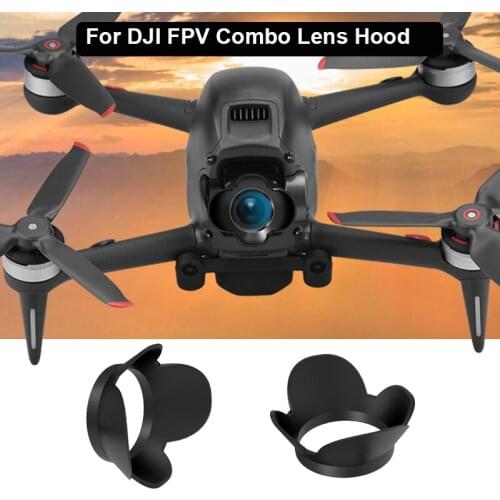 Lens Hood For DJI FPV Combo Anti-glare Lens Cover Gimbal Protective Cover For DJI FPV Gimbal Drone Camera Accessories