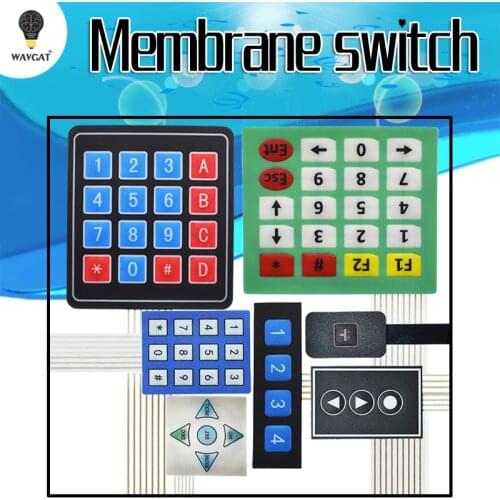 1 3 4 5 12 16 20 Key 4 x 4 Membrane Switch Keypad 3x4 4x4 4x5 Matrix Array Matrix keyboard