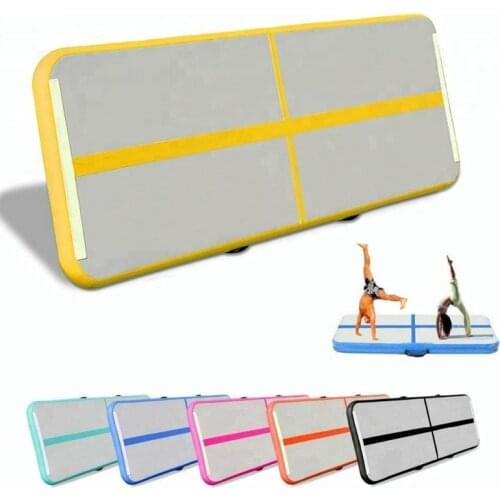 3m Inflatable Track Gymnastics Mattress Gym Tumble Airtrack Floor Yoga Olympics Tumbling wrestling Yogo Matte Electric Air Pump
