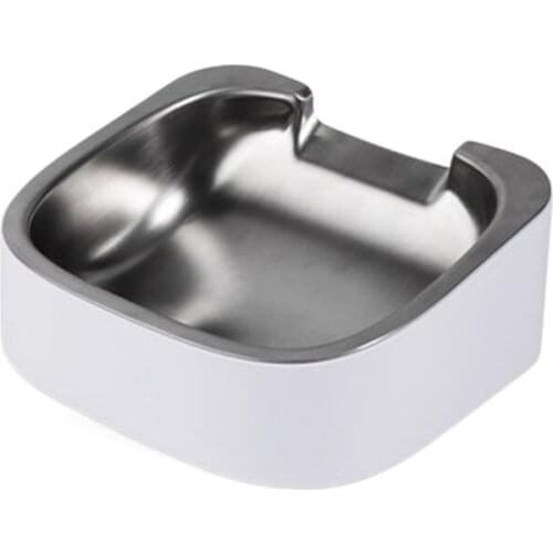 Stainless Steel Pet Dog Food Bowl Automatic Feeder Dog Bowl Double Bowl Protecting Cervical Spine Cat Bowl Food Plate