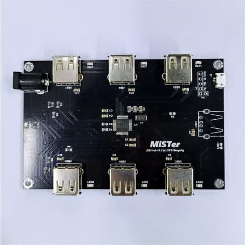 Manual Welding USB HUB Extender & for FPGA IO Board for Mister Terasic DE10-Nano 3.5mm with Audio Jack Accessories