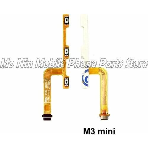 New Power on/off & volume up/down buttons flex cable Replacement for Meizu M3 Mini M3mini phone