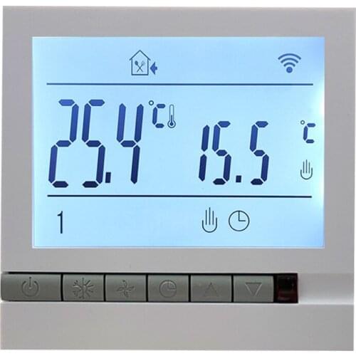 220V 16A Digital Floor Heating Room Thermostat LCD Programmable Electric Heating Floor Temperature Controller