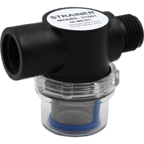In-Line Twist-On Strainer 1/2inch Barb Inlet for Marine Boat Plumbing Fitting