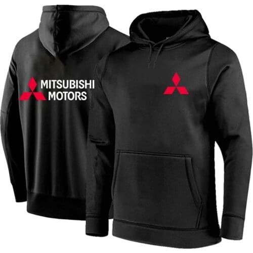 Mitsubishi Motors 2021 Spring New Hoodies Customize Pullover Fleece Cotton Sweatshirts Casual Fashion Hooded Jackets Coats