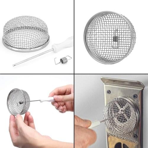 Marine RV Flying Insect Bug Screen Camper Heater Furnace Vent Cover